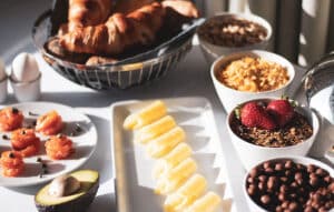 Christmas offer European breakfast